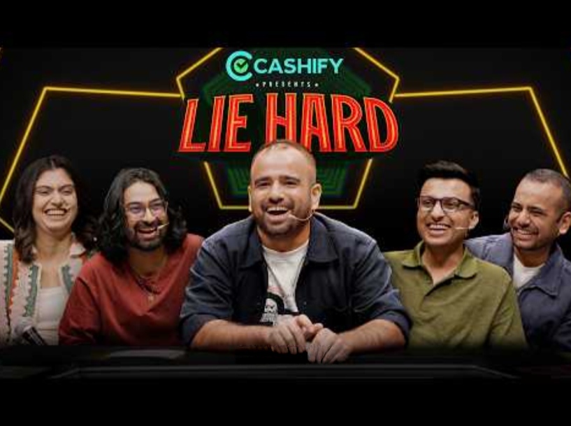 Lie Hard campaign poster