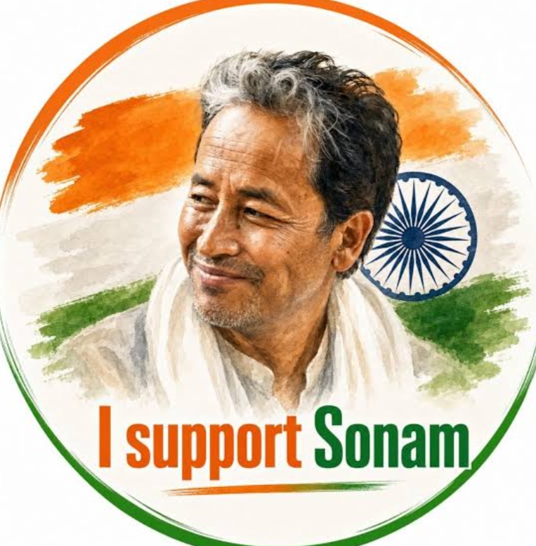Sonam Wangchuk campaign poster